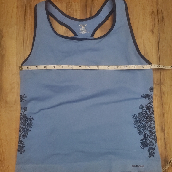 HP Patagonia Capilene Sleeveless Athletic Top Blue - Picture 12 of 14